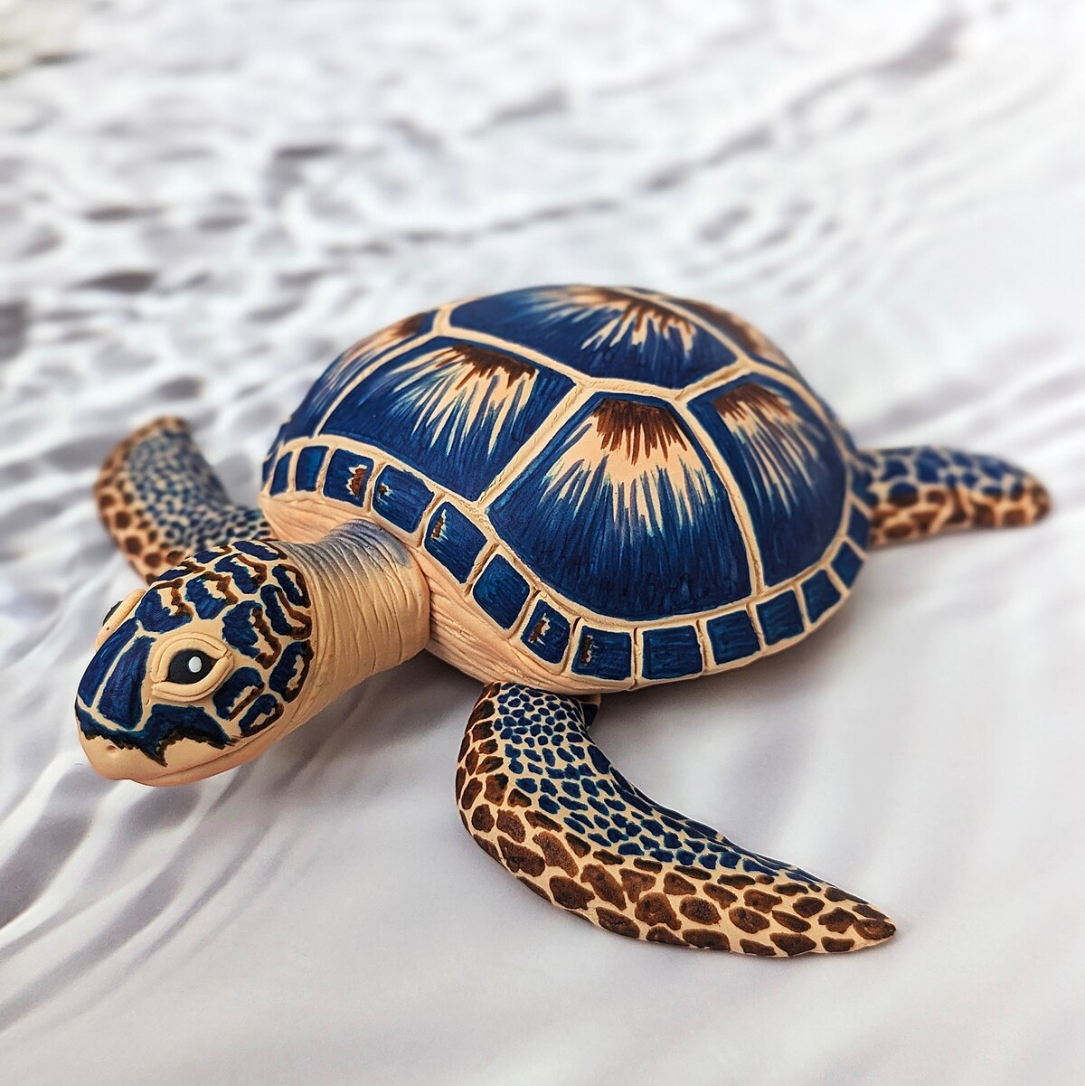 Marine biology has been recreated in icing with no practical route back to the ocean.