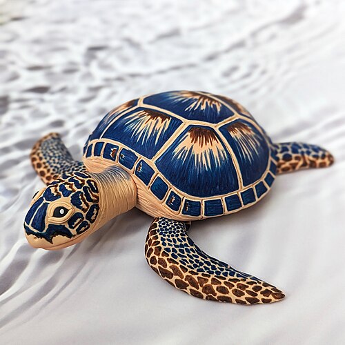 Marine biology has been recreated in icing with no practical route back to the ocean.
